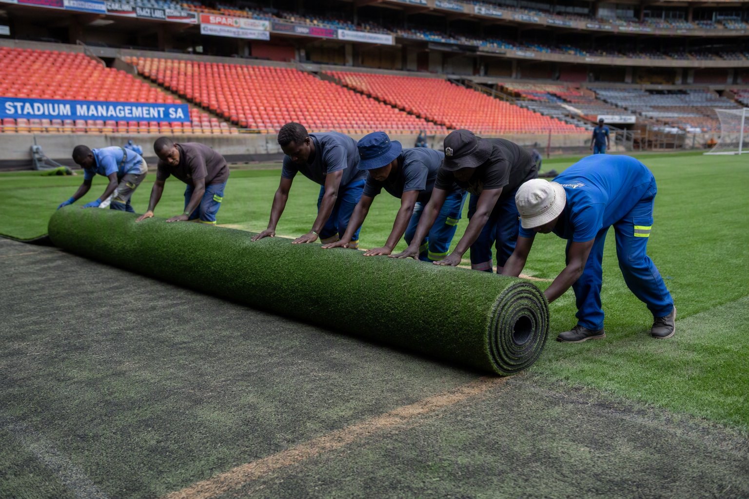 Soccer Pitch Resurfacing - artificial soccer turf services South Africa
