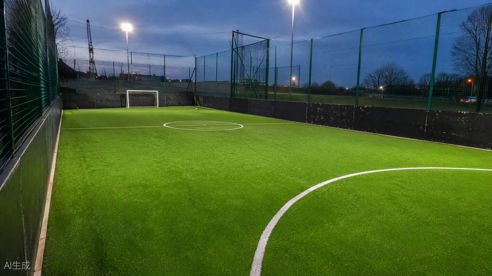 5-a-side Complex — 40mm - artificial soccer grass installation project Western Cape South Africa